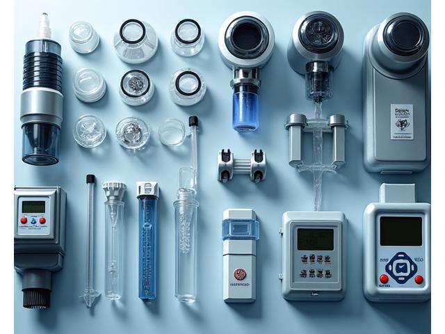魚用の投薬器具と測定機器