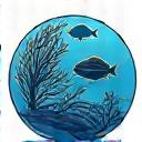 海洋生物の多様性を示すアイコン